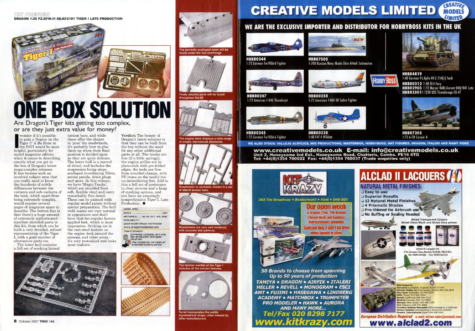 Tamiya Model Magazine 144 (2007-10)